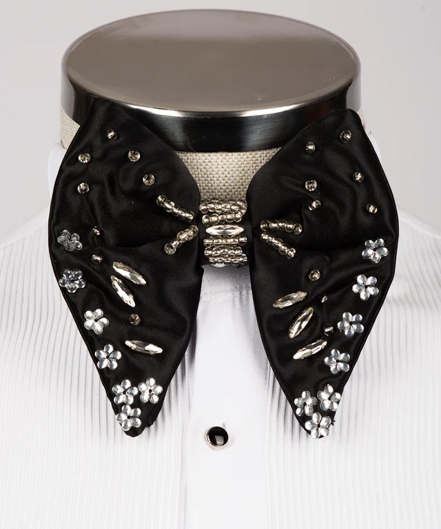 Nœud papillon brodé de pierres