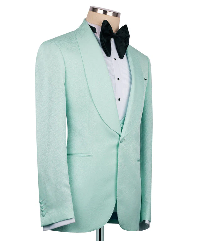 Green jacket suit - Vue 3