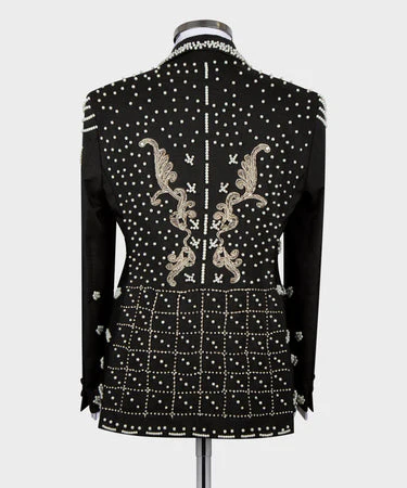 Tuxedo decorated with crystals - Vue 2