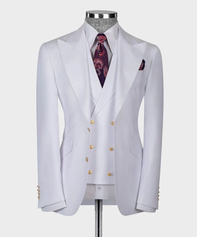 Costume grande taille avec gilet classique