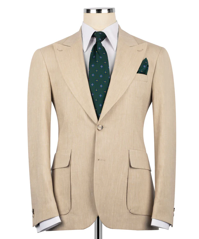 Classic linen suit