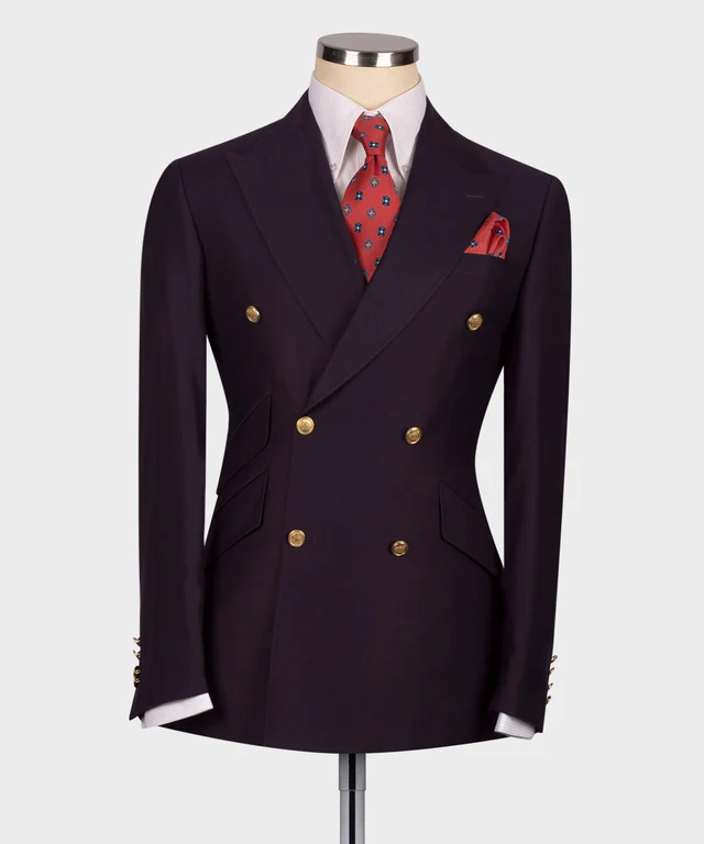 Double-breasted suit