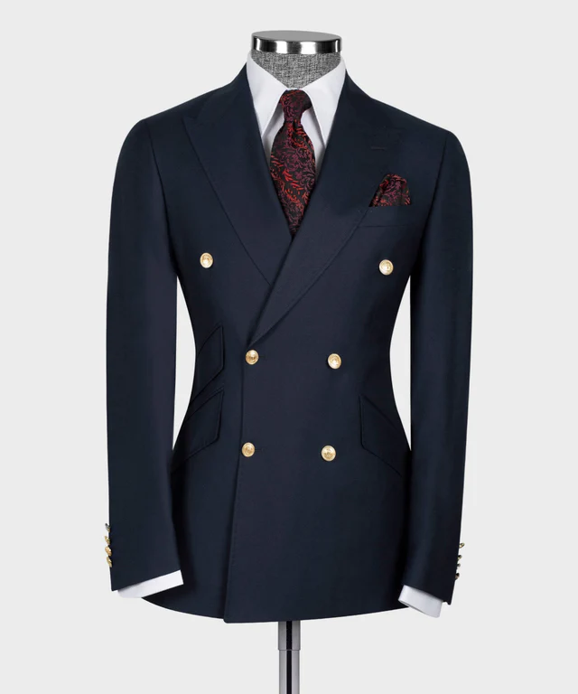 Double-breasted suit