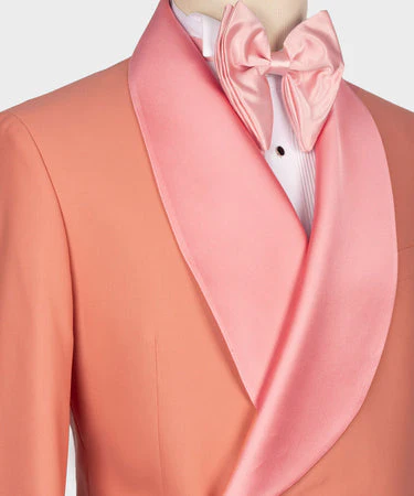 Dark Pink Pink Collar Dark Pink Tuxedo - Vue 3