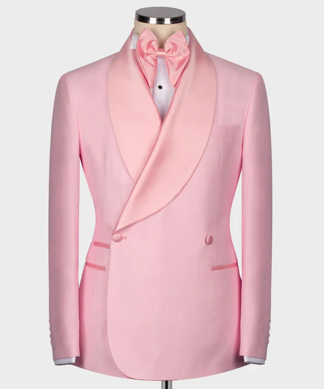 Pink Collar Pink Tuxedo