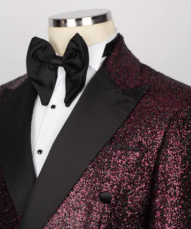 Dark Pink Scally Tuxedo - Vue 2